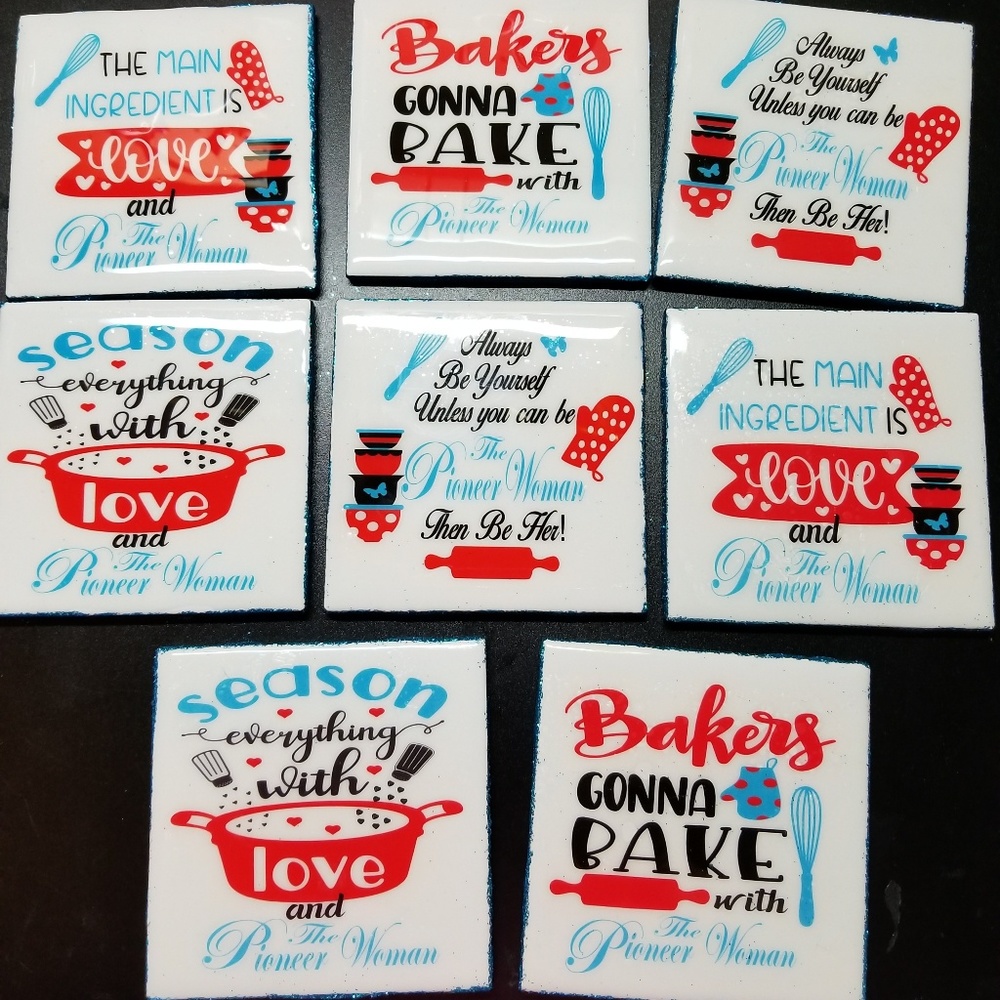 Pioneer Woman set of 4 coasters